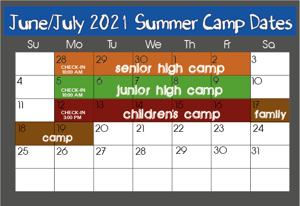Camp Schedule » Bridgeport Camp